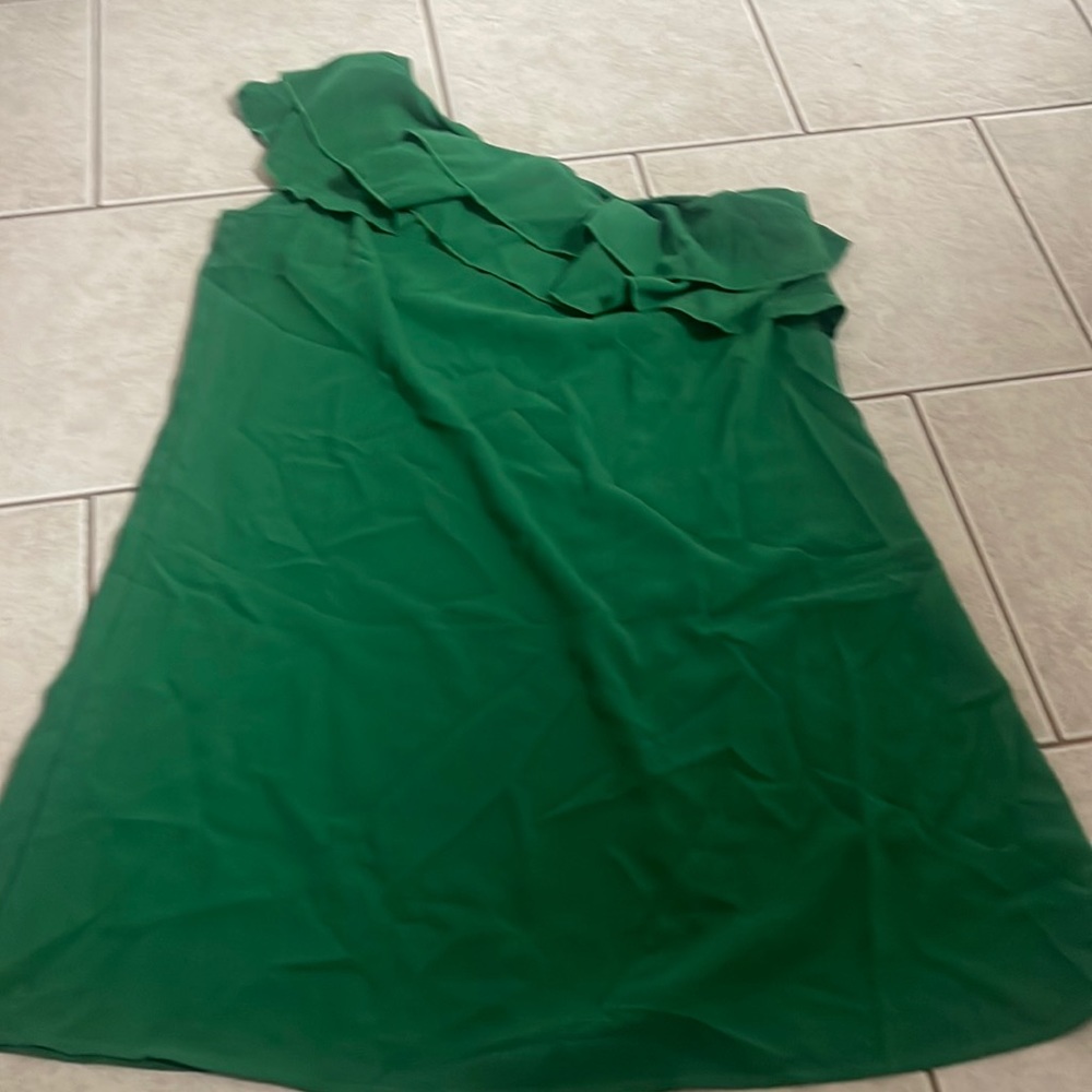 One shoulder dress